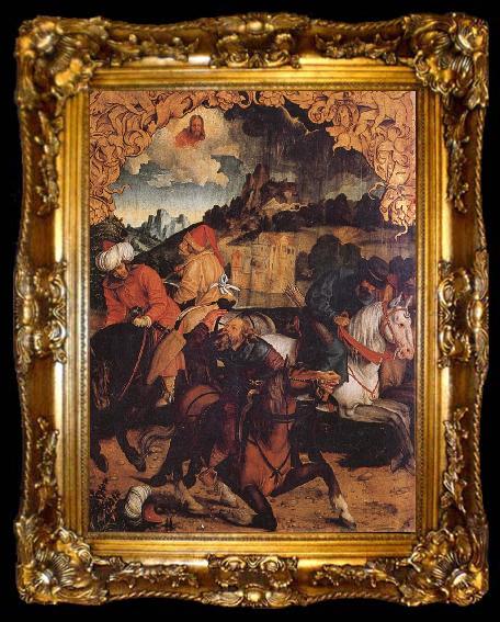 framed  Hans Suss von Kulmbach The Arrest of St.Paul, ta009-2